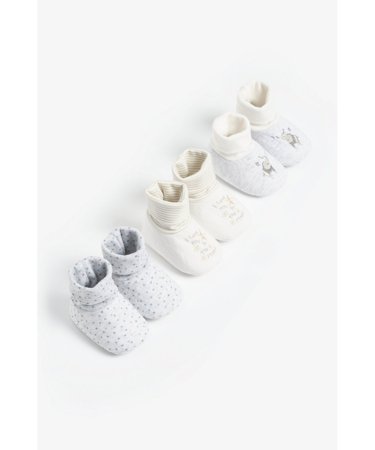 MOTHERCARE tekstila apavi, 3 gab., BB558 579763