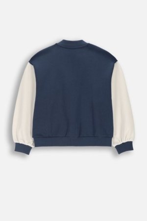 COCCODRILLO džemperis ar rāvējslēdzēju, tumši zils, WC6132201FGJ-015-146, 146 izmērs 