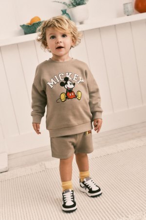 NEXT džemperis + šorti MICKEY MOUSE, 585701 62-68 
