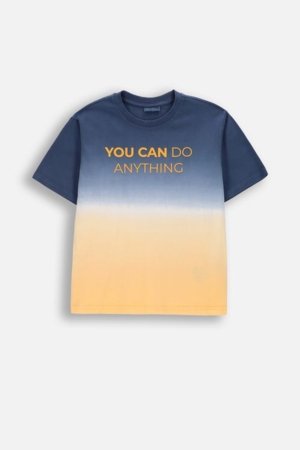 COCCODRILLO t-krekls ar īsam piedurknēm, zili, WC6143202MBJ-022-128, 128 cm 