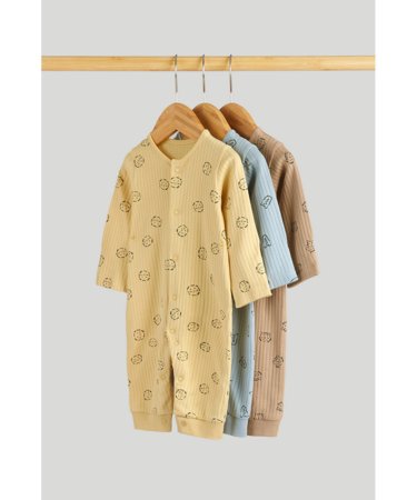 MOTHERCARE rāpulītis ar garām piedurknēm 3 gab., AV58101 92 cm