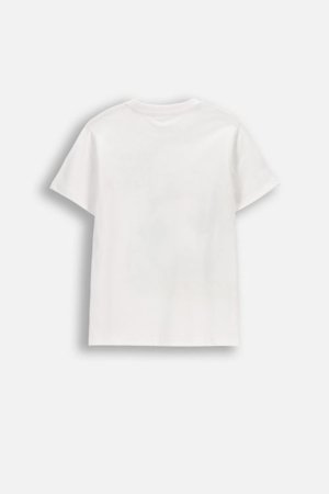 COCCODRILLO t-krekls ar īsam piedurknēm, balti, cm 