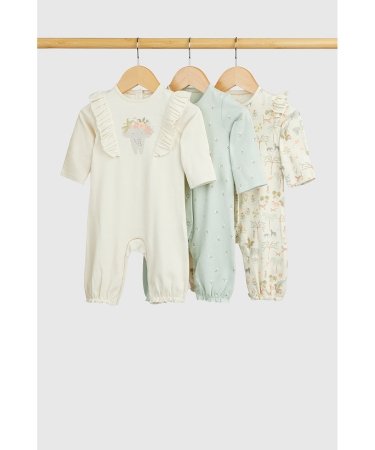 MOTHERCARE zīdaiņu kombinezons, 3gab., HD853 80 