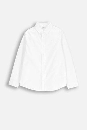 COCCODRILLO krekls ar garām piedurknēm ELEGANT JUNIOR BOY, balta, WC5136102EJB-001-164, 164 cm 