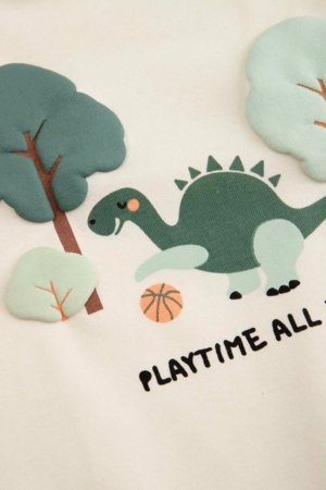 COCCODRILLO džemperis, smilšu krāsa, WC6143101HBN-003-068, 68 izmērs 