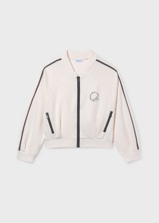 MAYORAL džemperis ar rāvējslēdzēju, bone, 6.409-61, 157  cm 