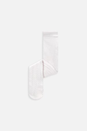 COCCODRILLO zeķubikses TIGHT MICROFIBRE COLORFUL, baltas, WC4380311TMC-001- 