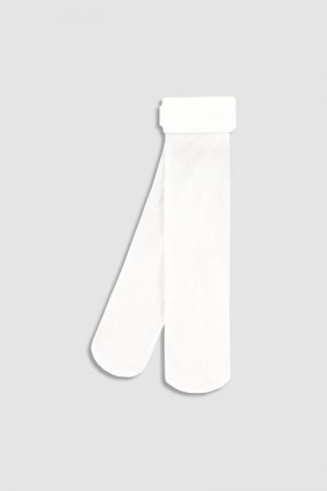 COCCODRILLO zeķubikses TIGHT LYCRA PLAIN, baltas, WC3380801TLP-001 WC3380801TLP-001-164
