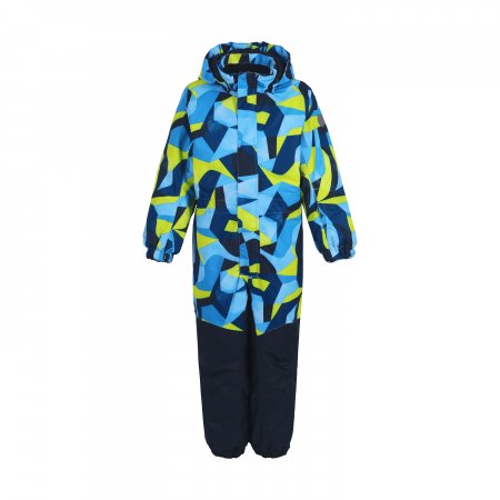 COLOR KIDS ziemas kombinezons, gaiši zils/melns, 116 cm, 740659-7280 740659-7280-128