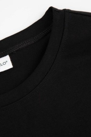 COCCODRILLO kleita ar īsam piedurknēm, melna, WC6129201HGJ-021-134, 134 cm 