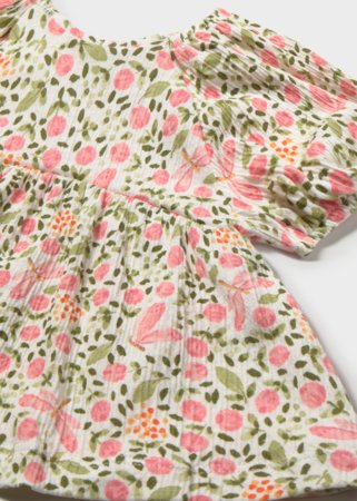 MAYORAL blūze ar īsam piedurknēm, blossom, 1.105-36, cm 