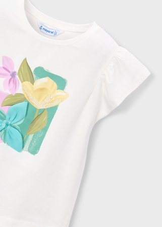 MAYORAL t-krekls bez piedurknēm, natur-lake, 3.007-85, cm 