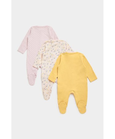 MOTHERCARE zīdaiņu kombinezons 3 gab., FC101 639039