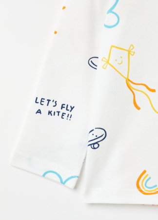 OVS t-krekls ar garām piedurknēm, balti, , 0019052 