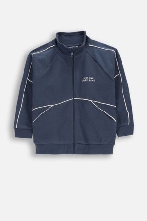 COCCODRILLO džemperis ar rāvējslēdzēju, zils, cm 