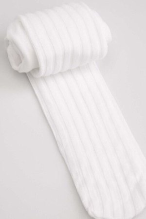 COCCODRILLO zeķubikses TIGHT MICROFIBRE COLORFUL, baltas, ZC4380310TMC-001-140, 140/146 cm 