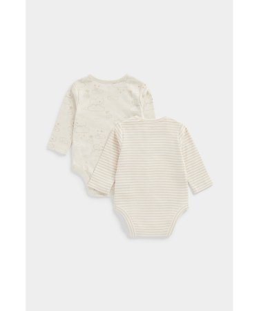 MOTHERCARE bodijs ar garām piedurknēm, 2 gab., EB666 623902