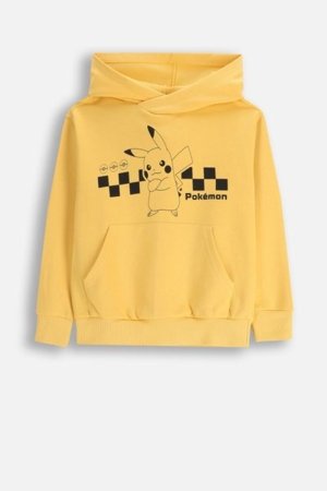 COCCODRILLO džemperis ar kapuci LICENCE BOY, dzeltens, WC5132302LBD-004-164, 164 cm 