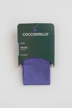 COCCODRILLO zeķubikses TIGHT MICROFIBRE PLAIN, violeta, cm