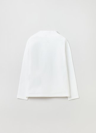 OVS GIRL3-10Y T-SHIRTS L/S 2H 5-6 WHITE 001904734 
