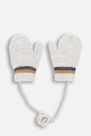 COCCODRILLO cimdi ACCESSORIES WINTER BOY, pelēkas, ZC4360103AWB-019-S, S cm 