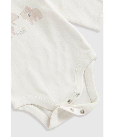 MOTHERCARE krekls ar garām piedurknēm, bēšs krekls un snuķis , GF294 