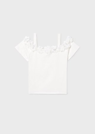 MAYORAL t-krekls ar īsam piedurknēm, natural, 6.003-95, 140 cm 