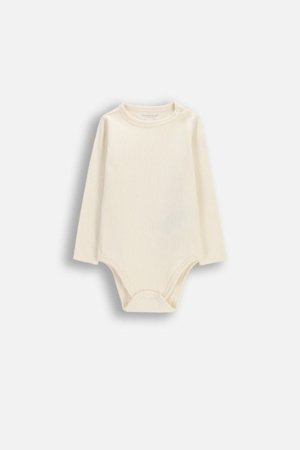 COCCODRILLO bodijs ar garām piedurknēm, smilšu krāsa, izmērs 