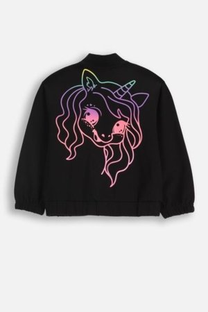 COCCODRILLO džemperis RAVE GIRL KIDS, melns, ZC5132202RGK-021-104, 104 cm