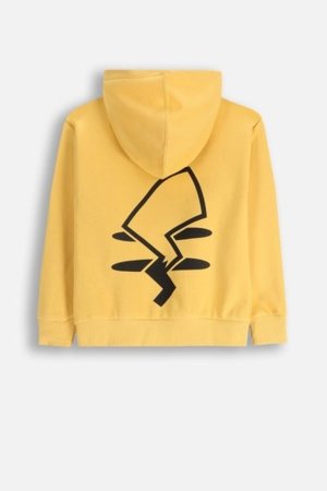 COCCODRILLO džemperis ar kapuci LICENCE BOY, dzeltens, WC5132302LBD-004-164, 164 cm 