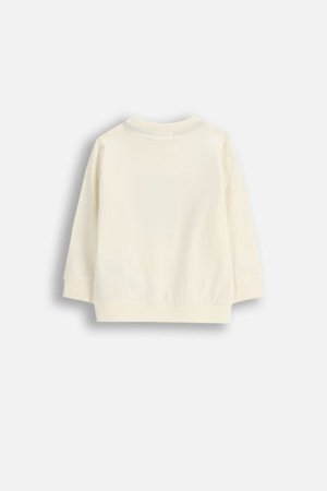 COCCODRILLO t-krekls FOREST FRIENDS BOY NEWBORN, krēmveida, ZC5143104FBN-003-086, 86 cm 