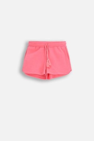 COCCODRILLO šorti TROPICAL STORY GIRL KIDS, rozā, WC5121401TGK-007-122, 122 cm 