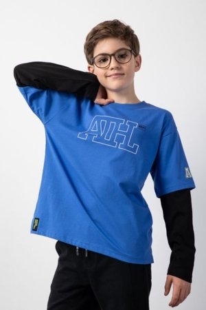 COCCODRILLO t-krekli ACADEMY BOY JUNIOR, zils, ZC5143102ABJ-032-134, 134 cm 