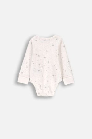 COCCODRILLO bodijs UNDERWEAR UNISEX, ecru, ZC4412601UNI-003-074, 74 cm 