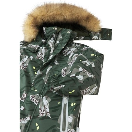 REIMA ziemas virsdrēbes KIPINA, zaļa, 5100040C-8511, cm 