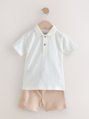 NEXT polo ar īsam piedurknēm + šorti, W63080, 92 cm 