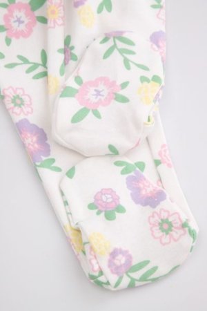 COCCODRILLO leggingi HAPPY PUPPY GIRL NEWBORN, krēmveida, cm 