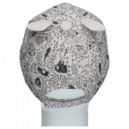 TUTU cepure ar nagu, bēša/melna, 3-006576, 44/48 cm 3-006576 beige/black