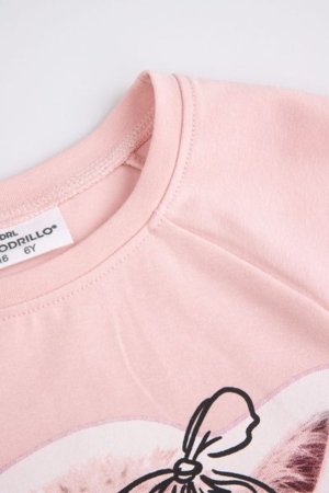 COCCODRILLO t-krekli CRAFT PUNK GIRL KIDS, rozā, ZC5143104CGK-007-110, 110 cm