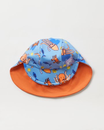 BAMBINO MIO divpusēja peldcepure 0-12 mēn., wave patrol, SWHAT0-12MWAV 