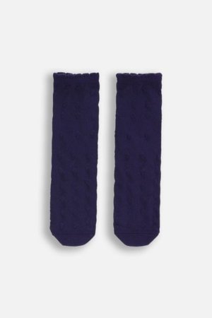COCCODRILLO zeķes SOCKS GIRL, zils, ZC5382201SOG-015-023, 23 cm 