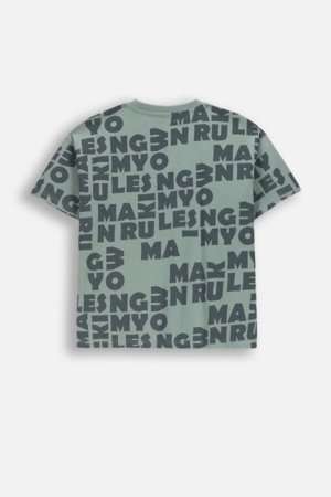 COCCODRILLO t-krekls ar īsam piedurknēm, zali, WC6143202NBJ-011-152, 152 cm 