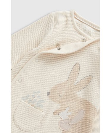 MOTHERCARE krekls ar garām piedurknēm, bēšs krekls un snuķis , GF294 