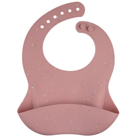 CANPOL BABIES silikona lacīte ar kabatu DOTS, 51/029_pin 
