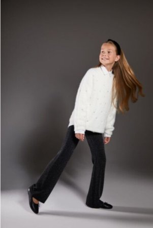 COCCODRILLO legini ELEGANT PARTY GIRL, melnas, ZC4122101EPG-021-164, 164 cm