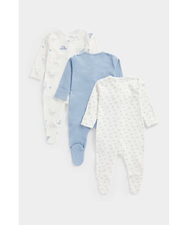 MOTHERCARE zīdaiņu kombinezons, 3 gab., CB275 608113