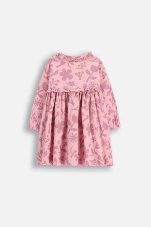 COCCODRILLO kleita TEDDY BEAR GIRL NEWBORN, rozā, ZC5129101TGN-033-086, 86 cm 