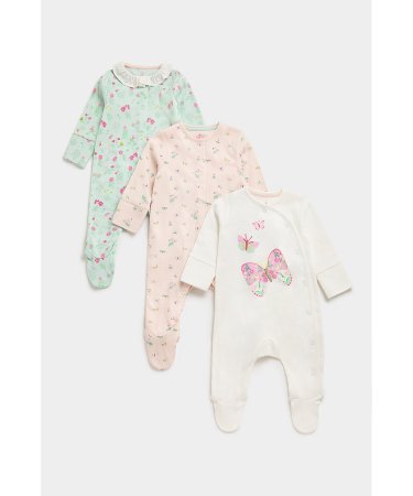 MOTHERCARE zīdaiņu kombinezons 3 gab., FB256 