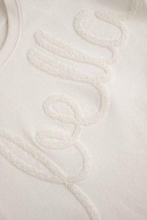 COCCODRILLO t-krekls ar garām piedurknēm, smilšu krāsa, WC6143103FGJ-002-152, 152 izmērs 