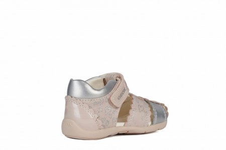 GEOX sandales lt rose/silver, B151QC-0HI10-C8237 B151QC-0HI10-C8237-1